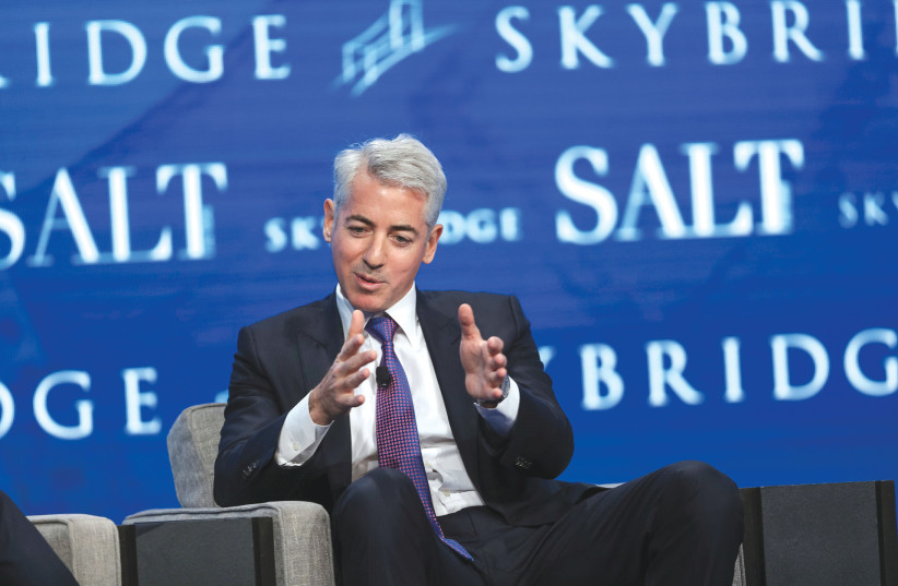  BILL ACKMAN, a billionaire Jewish investor and director of the New York hedge fund Pershing Square. (credit: Richard Brian/Reuters)