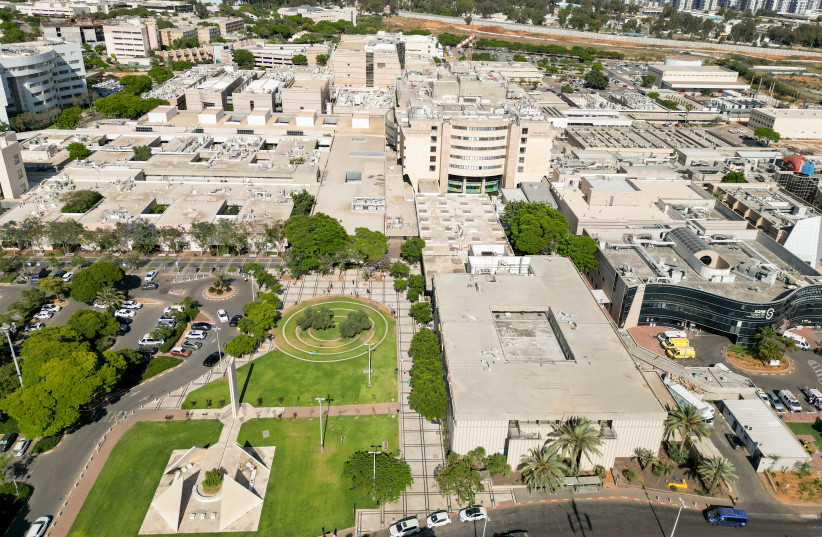  Aerial view of Sheba Tel HaShomer Medical Center, outside of Tel Aviv, on May 31, 2023. (credit: Omer Fichman/Flash90)