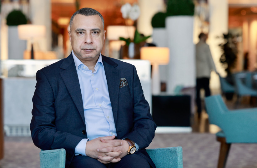Human rights activist Majed El Shafie. December 2023.