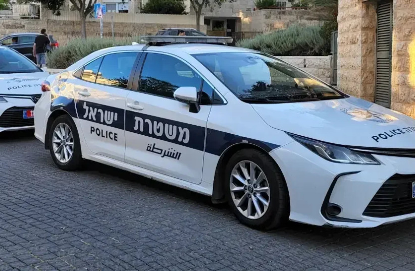 A police car (credit: SHLOMI GABAI)