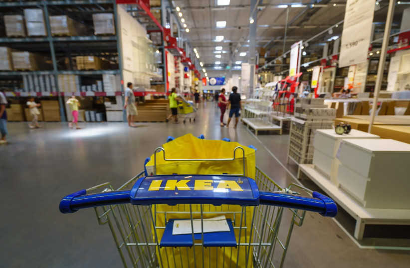  A shopping cart in an IKEA branch (credit: SHUTTERSTOCK)