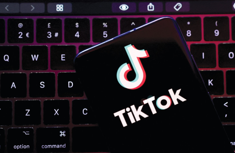  An illustration of the TikTok logo. (credit: DADO RUVIC/REUTERS)