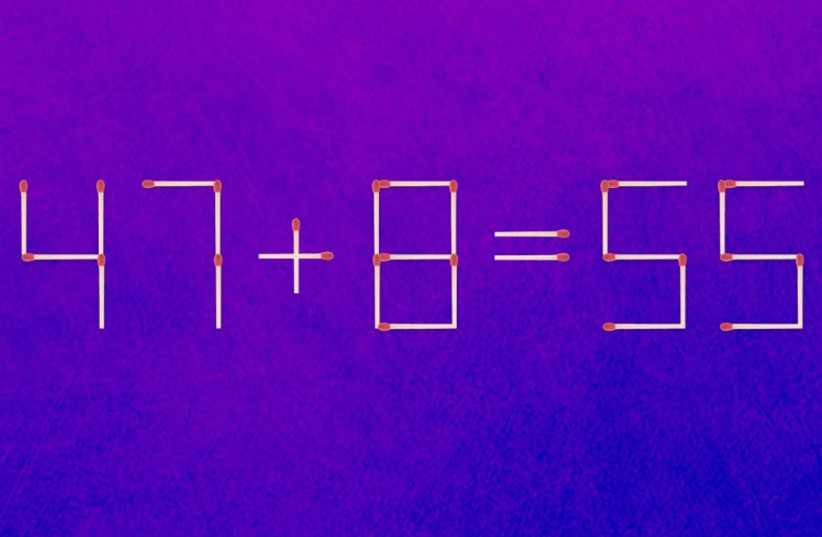 TikTok puzzle: Solve this math equation by moving just one match The