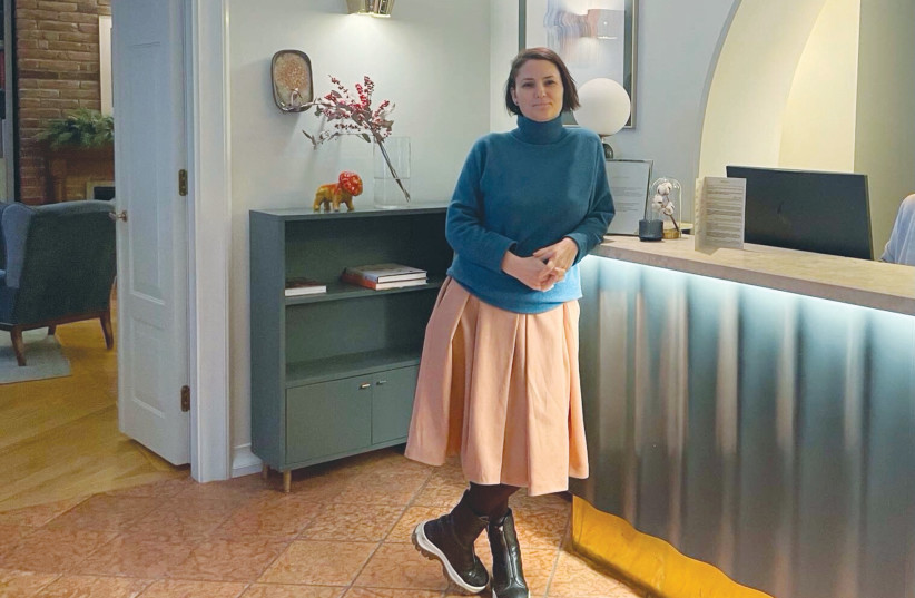 KATERYNA MATIUSHCHENKO, general manager of the Leopolis Hotel in Lviv, Ukraine.