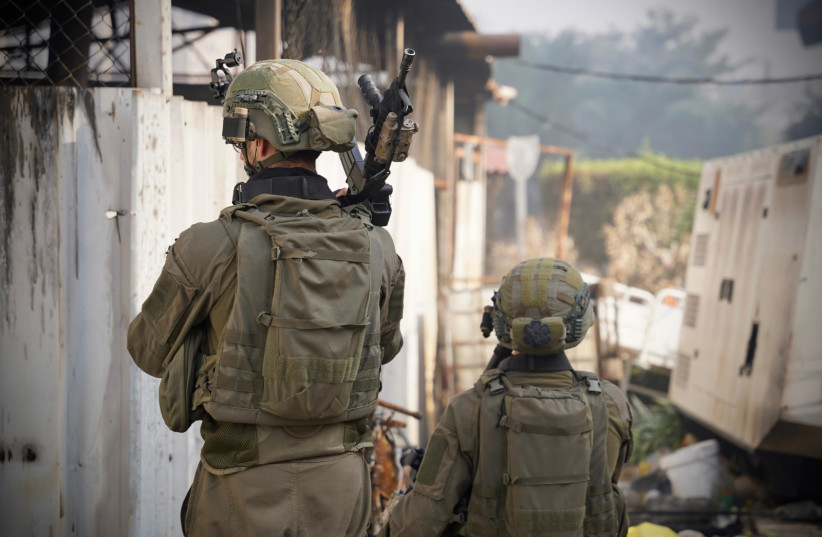  IDF soldiers operate in the Indonesian Hospital in Gaza, December 25, 2023 (credit: IDF SPOKESPERSON'S UNIT)