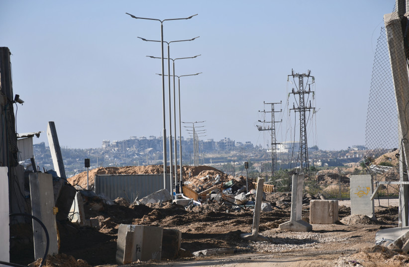  A VIEW of Beit Lahiya in Gaza (credit: SETH J. FRANTZMAN)