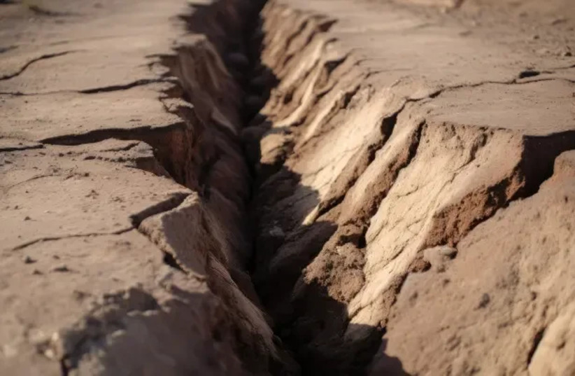  Earth's crust will tear? (credit: INGIMAGE)