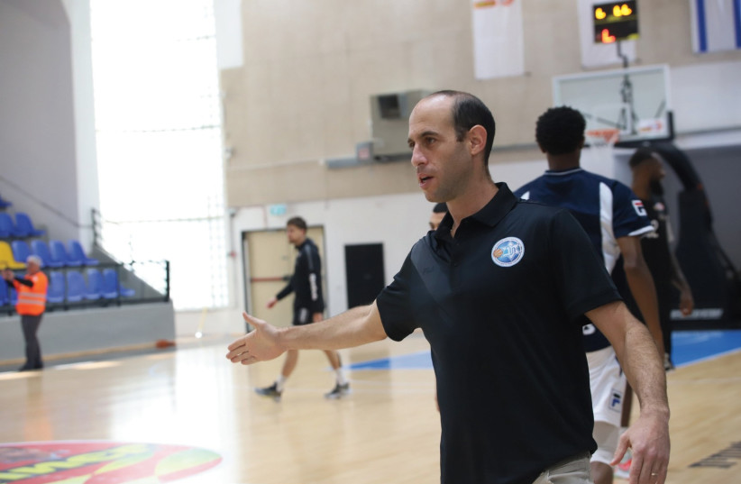  MA'ALEH ADUMIM head coach Yair Gerwitz. (credit: Leumit League)