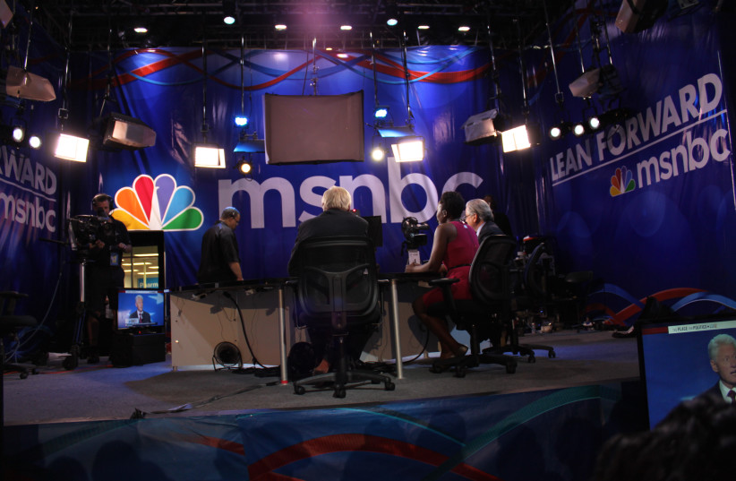  The MSNBC studio seen on September 5, 2012 (credit: Wikimedia Commons)