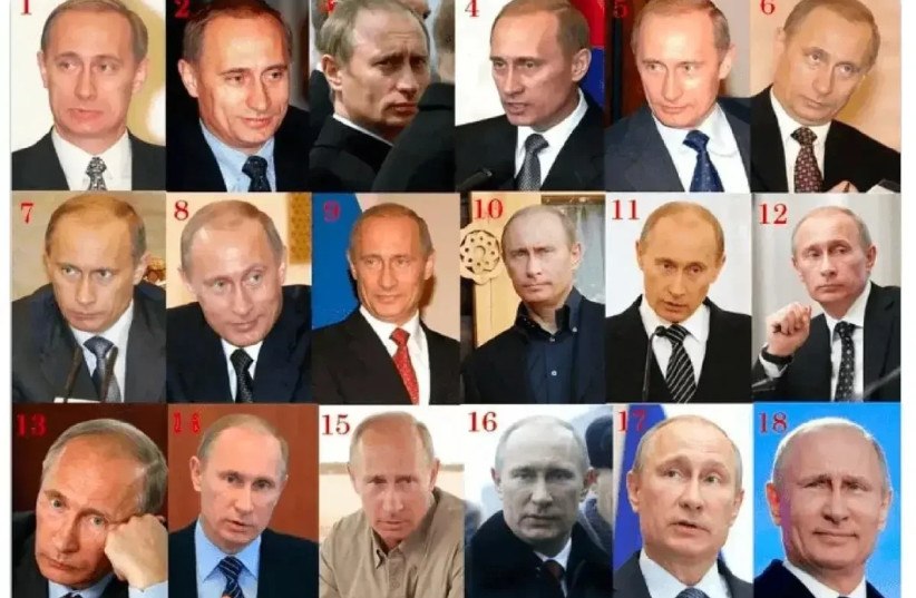  Putin's doubles? (credit: Documentation in social networks according to Article 27 A of the Copyright Law undefined)