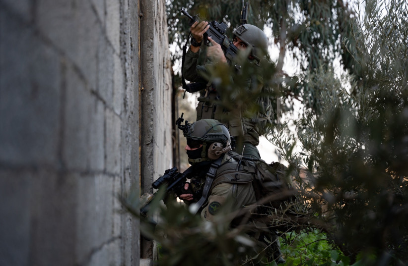  IDF troops eliminated dozens of Hamas terrorists in the past 24 hours, January 12, 2024 (credit: IDF SPOKESPERSON'S UNIT)