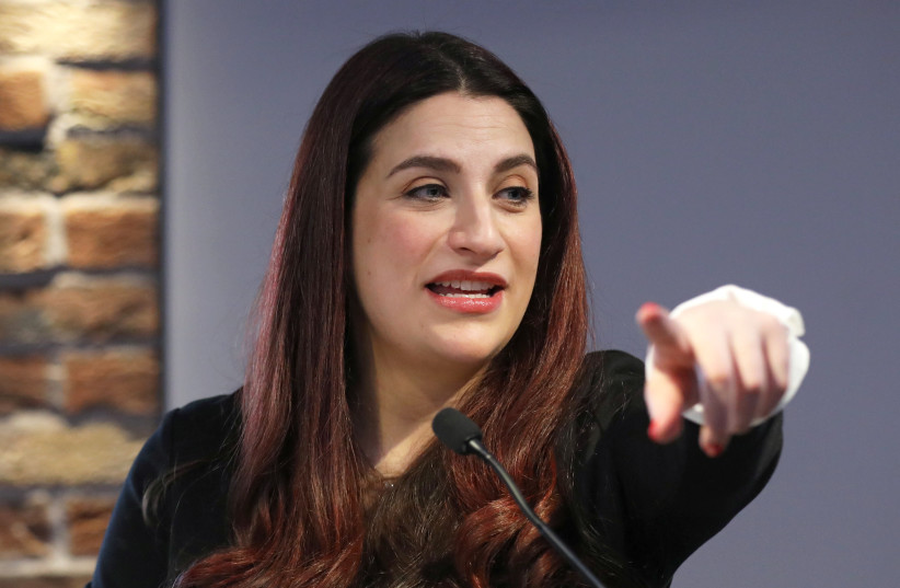  Britain's Labour Party MP Luciana Berger gestures as she makes an announcement she is leaving the party, in London, Britain, February 18, 2019. (credit: REUTERS/SIMON DAWSON)