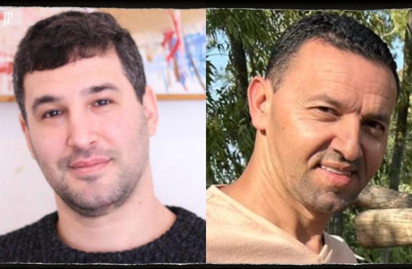  Itai Svirsky, 38 and Yossi Sharabi, 53. (credit: Hostage and Missing Families Forum)