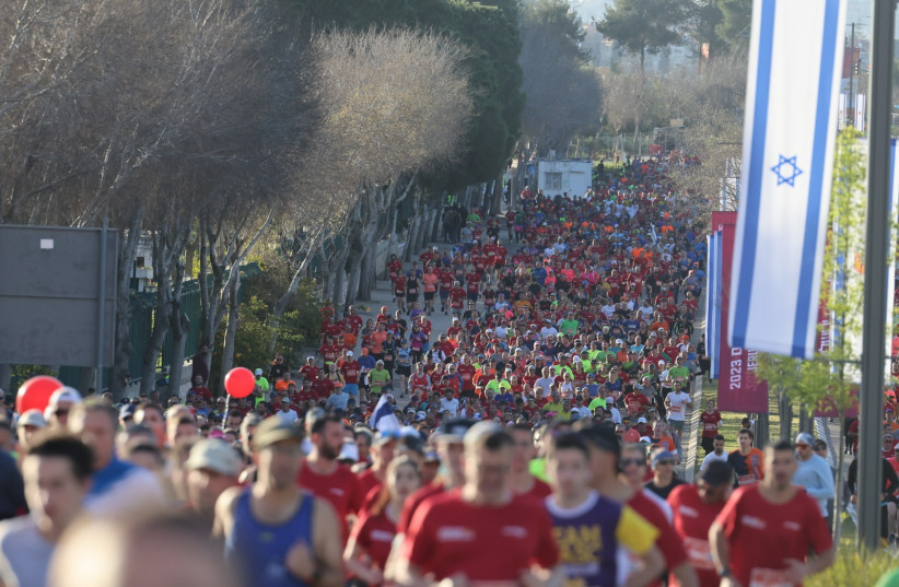  RUNNERS PARTICIPATE in previous editions of the Jerusalem Marathon, which will take place for the 13th time on March 8 in the Israeli capital. (credit: Jerusalem Marathon/Courtesy)