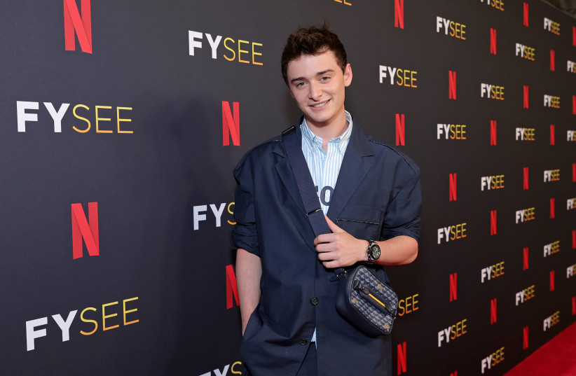  Noah Schnapp attends Netflix's Stranger Things ATAS Official Screening at Raleigh Studios Hollywood on May 27, 2022 in Los Angeles, California. (credit: Emma McIntyre/Getty Images for Netflix))