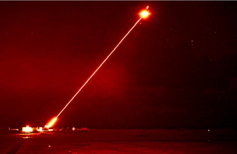  The United Kingdom's DragonFire laser. (credit: UK Defense Ministry)
