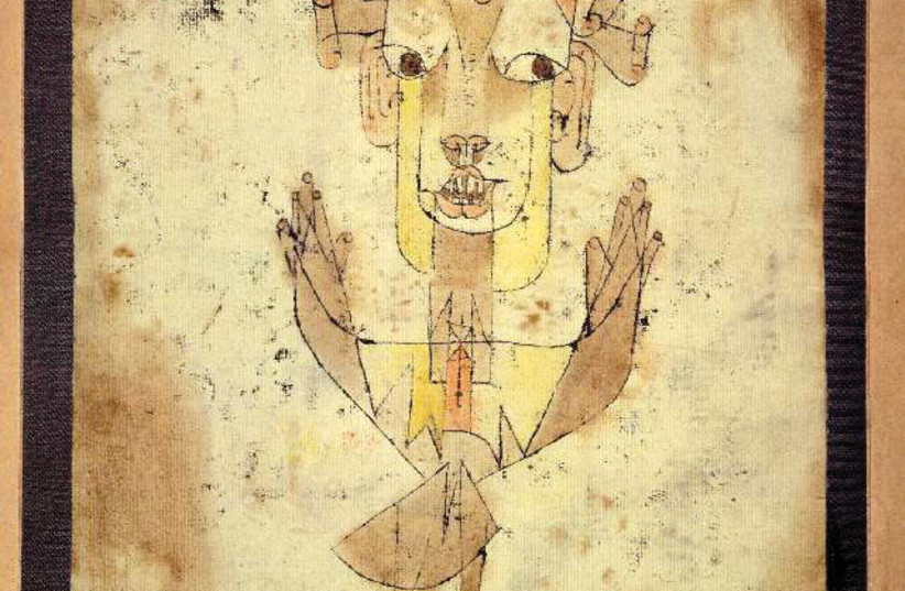  ‘Angelus Novus’ by Paul Klee, 1920 (credit: ISRAEL MUSEUM/WIKIPEDIA)
