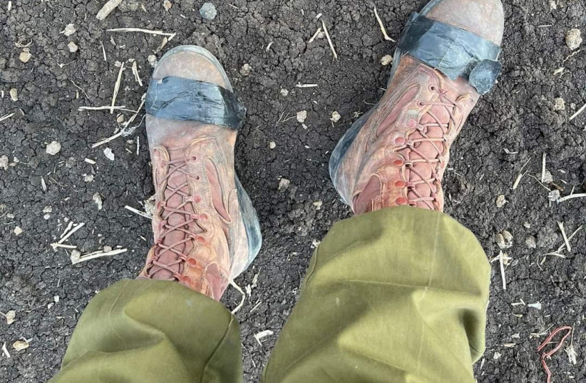  BOOTS ON the ground. (credit: Courtesy BFI)