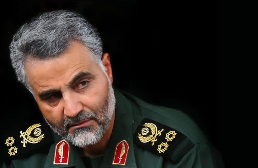  Qasem Soleimani, comandante de la Fuerza Quds del IRGC (credit: SAYYED SHAHAB-O-DIN VAJEDI/WIKIMEDIA COMMONS)