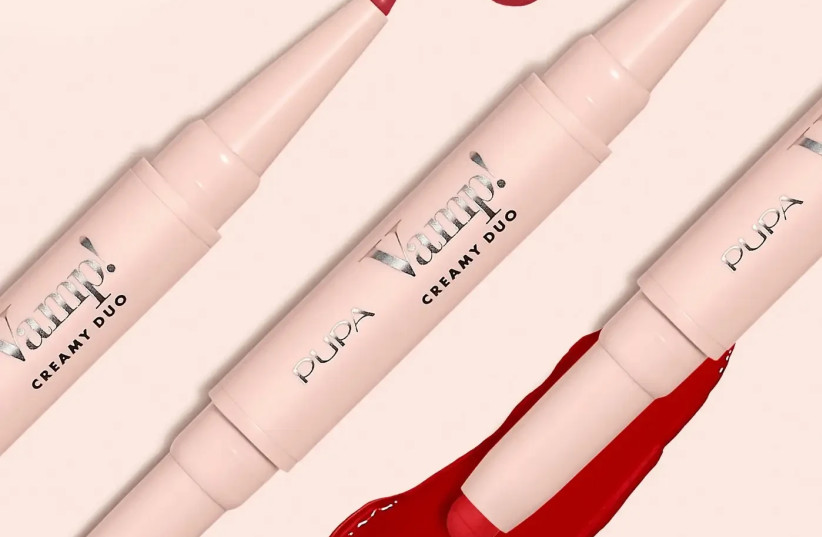  pupa vamp creamy duo glossy lipstick and lip liner in one NIS 89 (credit: PUPA)