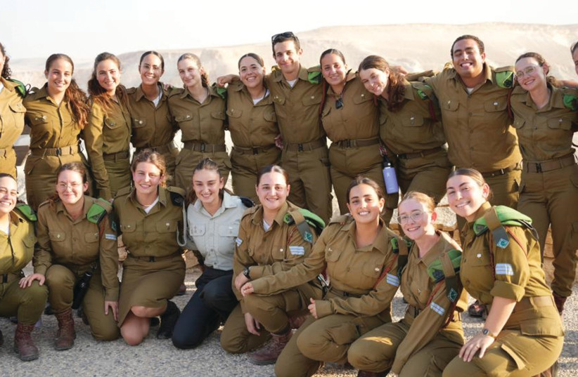  YOUNG JEWS from around the world connect to the people and the Land of Israel as part of the Marva program. (credit: IDF SPOKESPERSON'S UNIT)