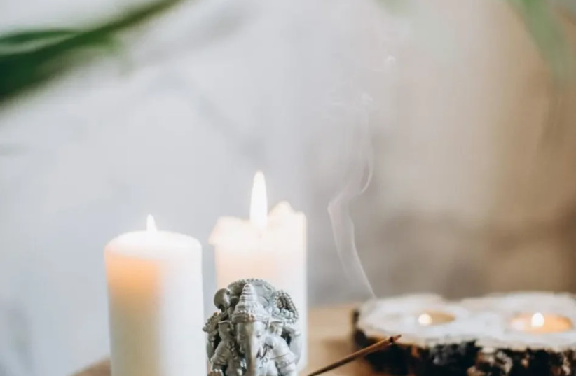  ''Incense, scented candles, essential oils with inviting aromas, will wrap your home in a warm and inviting embrace.''  (credit: PEXELS)
