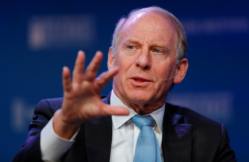  Richard Haass, President of the Council on Foreign Relations, speaks during the Milken Institute's 22nd annual Global Conference in Beverly Hills, California, U.S., May 1, 2019.  (credit: MIKE BLAKE/REUTERS)