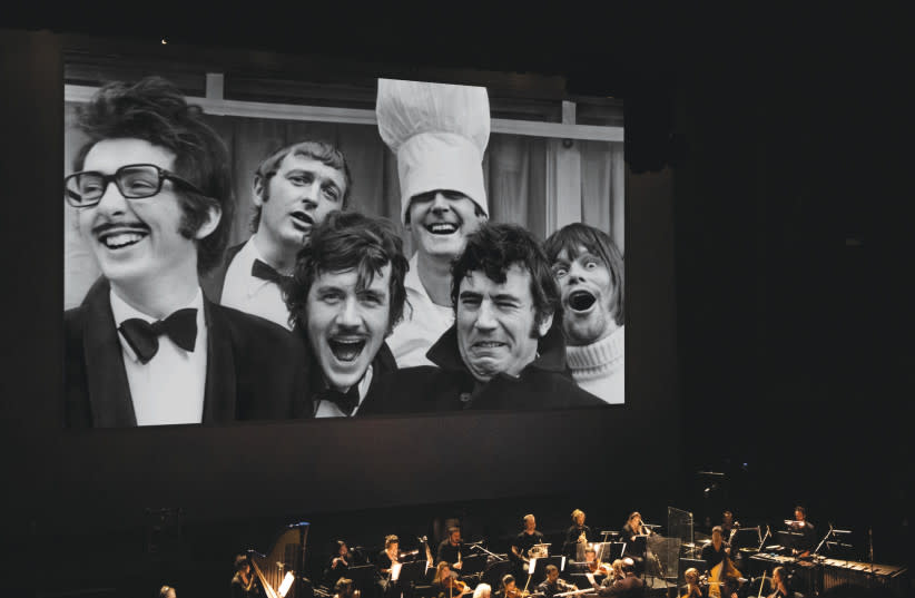  La orquesta REVOLUTION interpreta ''El Evangelio según Monty Python''. (credit: MOSHE CHITAYAT)