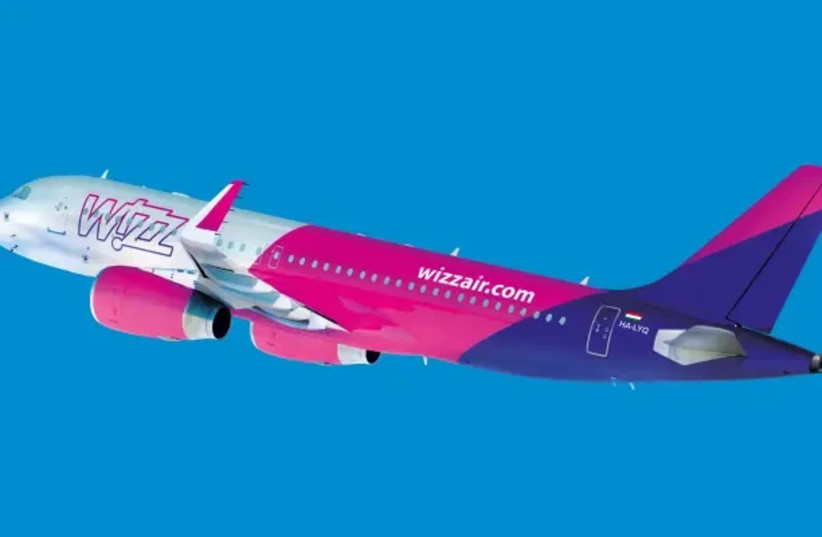  wizz air  (credit: COURTESY OF WIZZ AIR)