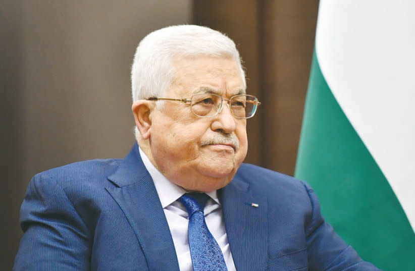  Mahmoud Abbas, Presidente de la Autoridad Palestina. (credit: REUTERS)