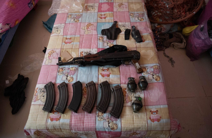  Weapons found by the troops during operations in Gaza. March 6, 2024. (credit: IDF SPOKESPERSON'S UNIT)