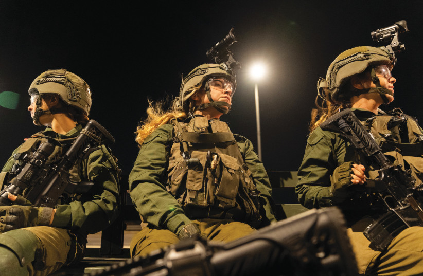  INSPIRING STORIES: IDF women are on the front lines, operating Iron Dome, taking part in combat, and serving across many units such as the Caracal Infantry Battalion, Oketz dog unit, Israeli Air Force and Skyrider Drone unit.  (credit: IDF SPOKESPERSON'S UNIT)
