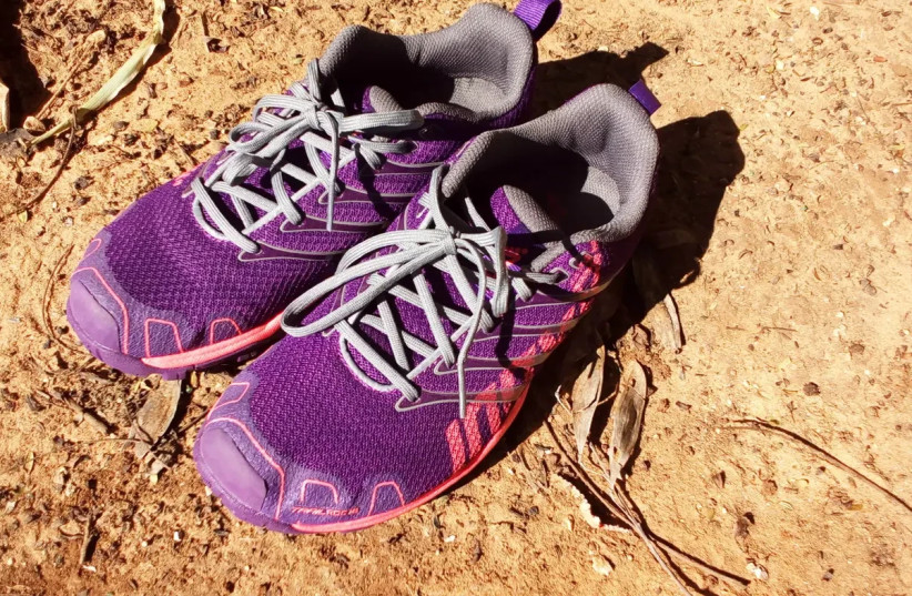  TRAIL ROC 245. In a beautiful shoe that is suitable for running on soft ground (credit: PR)