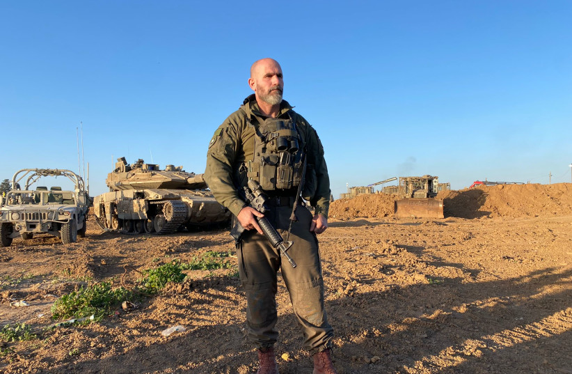  IDF 98th Division commander Dan Goldfus (credit: SETH J. FRANTZMAN)