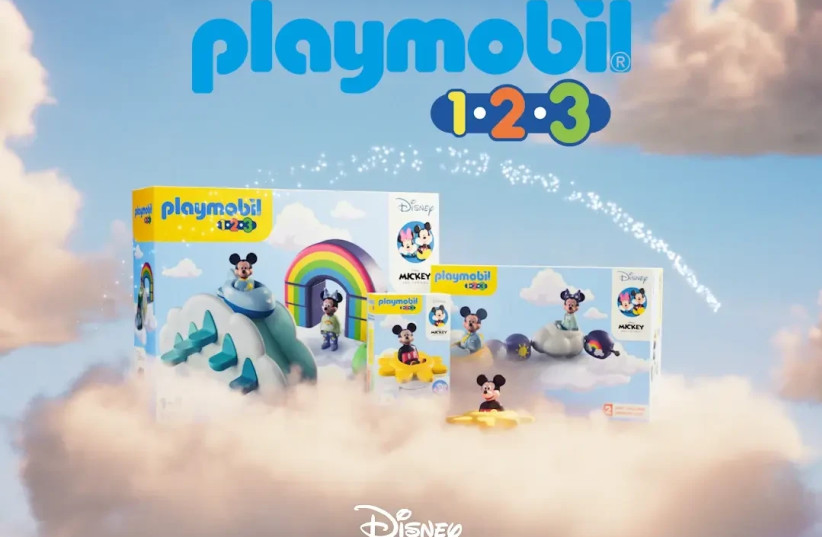  Playmobil in collaboration with Disney Mickey and Winnie the Pooh kit marketing Oradea creative games in Israel (credit: PR)
