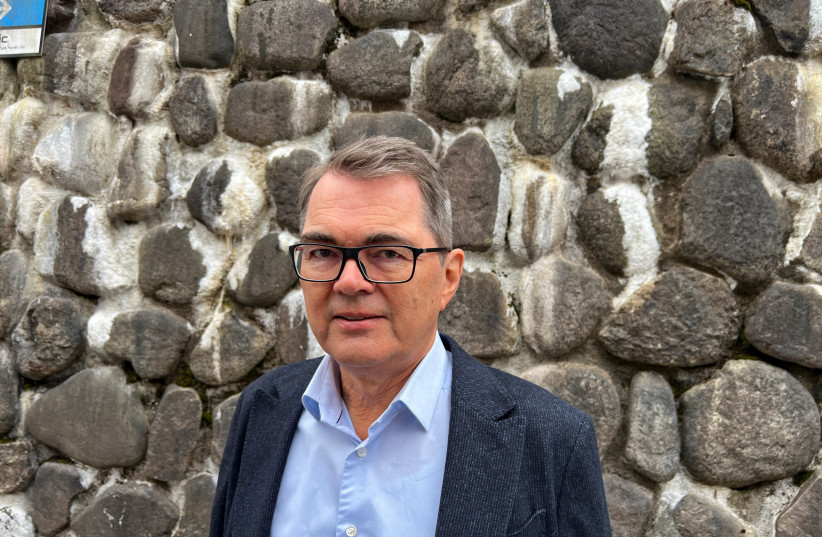  Svein Richard Brandtzaeg, head of the Council on Ethics for the Norwegian Sovereign Wealth Fund, poses for a picture in Oslo, Norway, on March 19, 2024. (credit: REUTERS/GWLADYS FOUCHE)