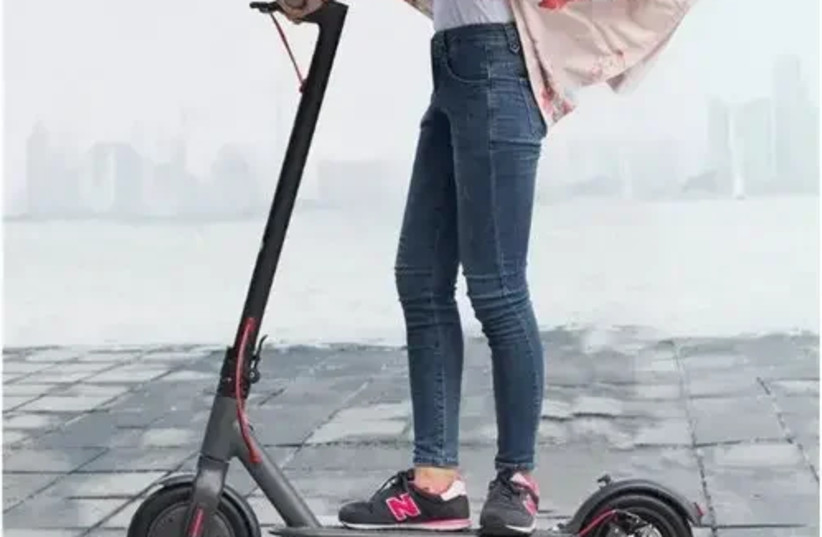  Electric scooter, from the leading categories in the application (credit: Walla)