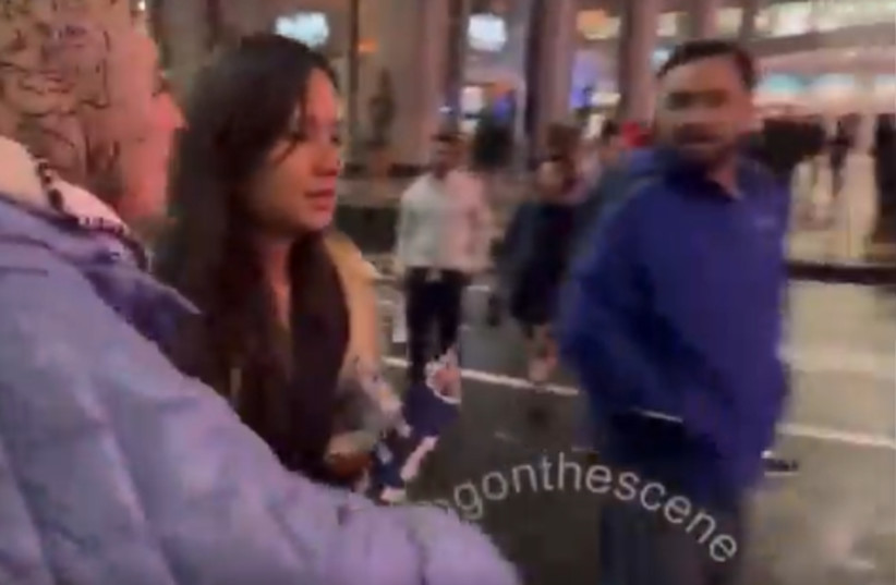 Pro Palestinian protestors attack Jewish woman in NYC on March 28, 2024