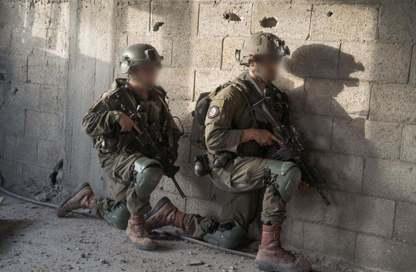  Israeli soldiers operate in the Gaza Strip on April 1, 2024 (credit: IDF SPOKESPERSON'S UNIT)
