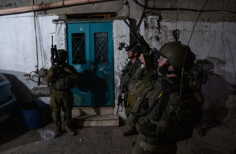  IDF operating overnight on April 4, 2024 (credit: IDF SPOKESMAN’S UNIT)