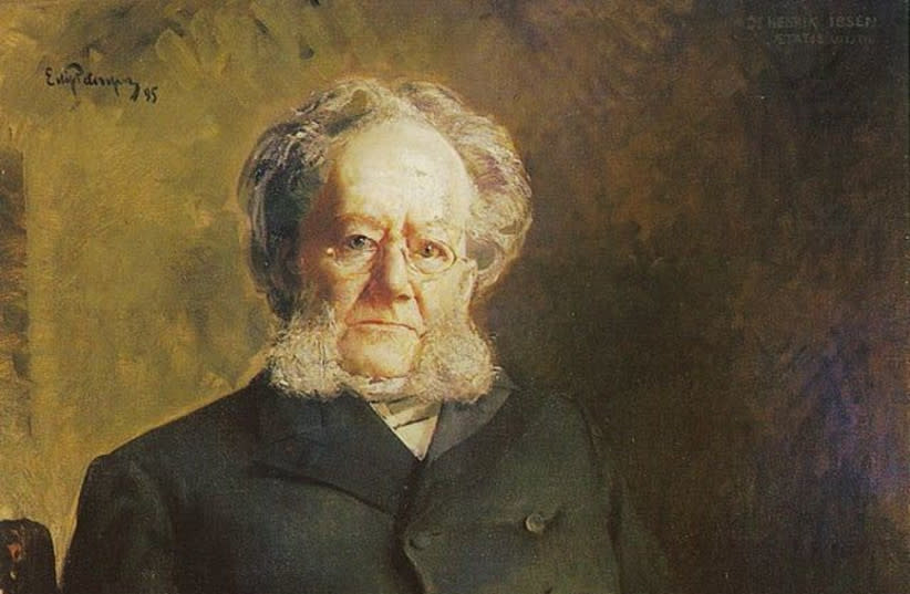  Henrik Ibsen, dramaturgo y director teatral noruego del siglo XIX. (credit: Wikimedia Commons)