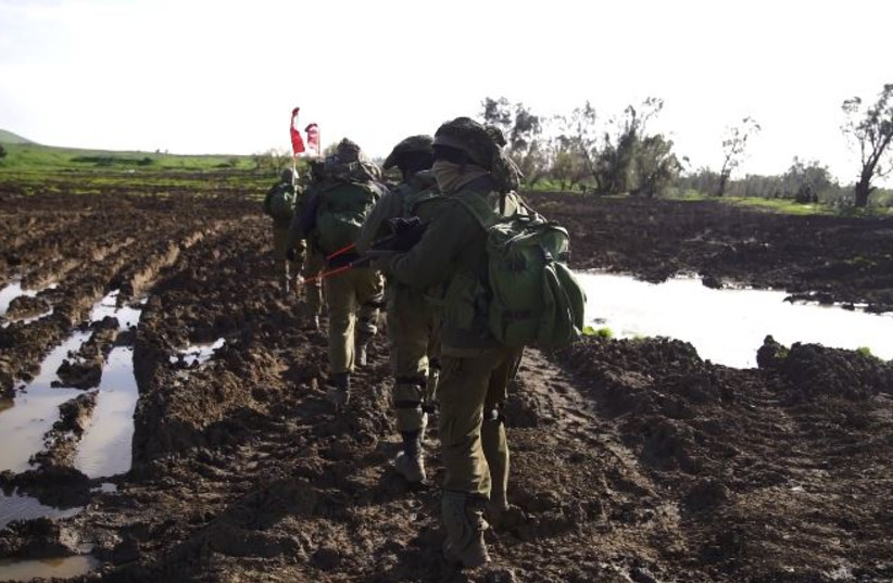  IDF soldiers complete another phase in preparedness on the northern border. (credit: SCREENSHOT/IDF SPOKESPERSON'S UNIT)