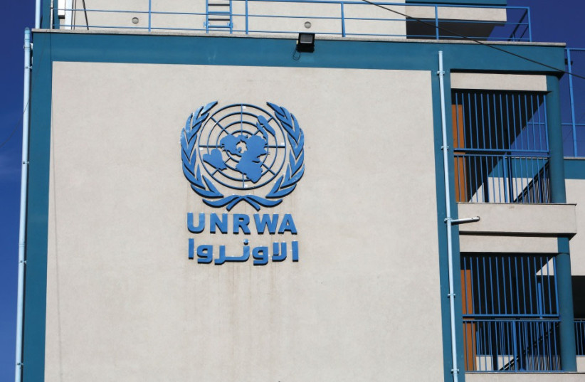  UNRWA (credit: ABED RAHIM KHATIB/FLASH90)