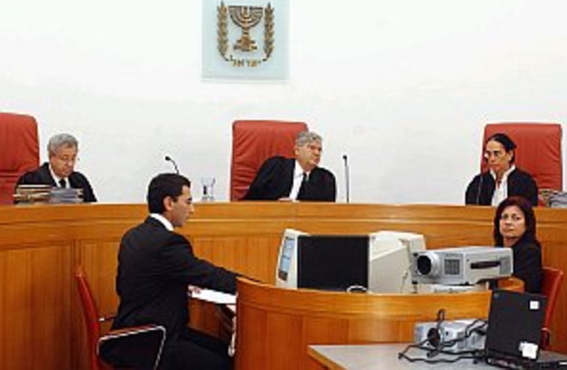 high court justices 298 (photo credit: Ariel Jerozolimski [file])