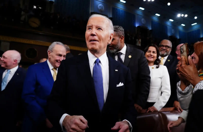 No lucha en Israel, pero le preocupa su situación. Joe Biden, Presidente de Estados Unidos.