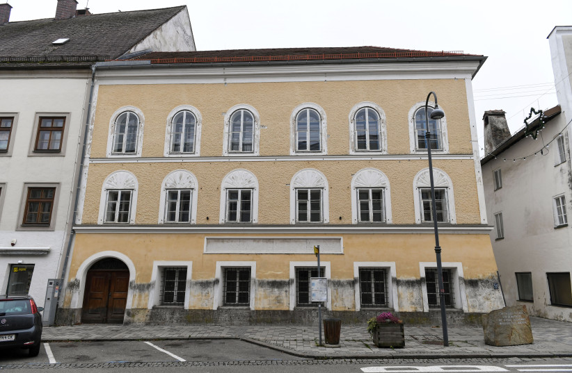  General view of the house where Adolf Hitler was born, in Braunau, Austria, November 20, 2019. (credit: REUTERS)