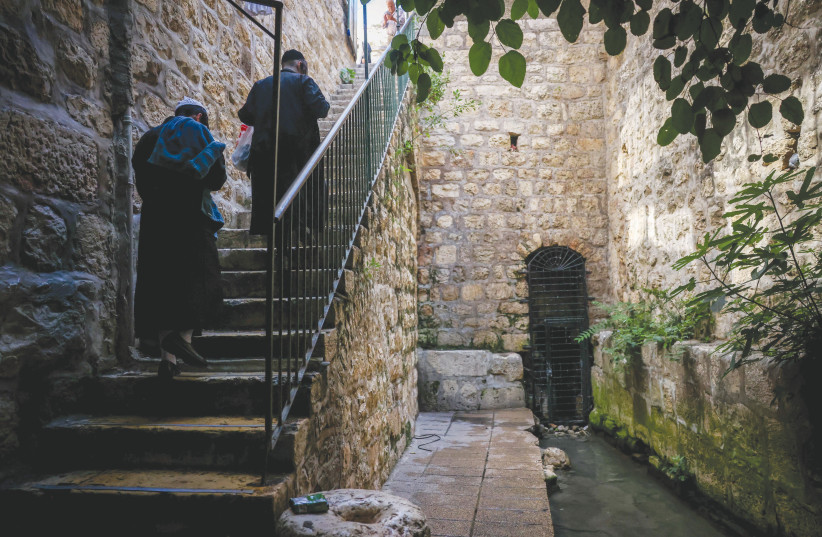  As one navigates through the narrow streets and ancient ruins, the City of David unfolds as a living museum. (credit: FLASH90)