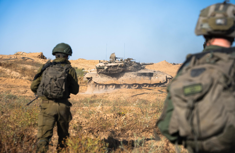  IDF soldiers operate in Gaza. May 2024 (credit: IDF SPOKESPERSON'S UNIT)
