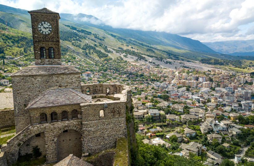  Albanian town of Gjirokastra. (credit:  Albanian Ministry of Tourism and Environment)