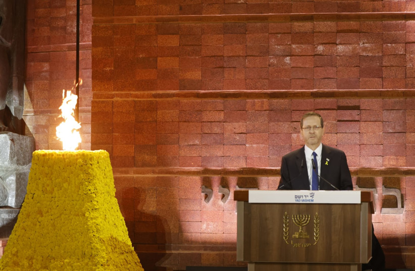 Israel's President Isaac Herzog: ''I believe in the eternity of the Jewish people.'' (credit: MARC ISRAEL SELLEM)